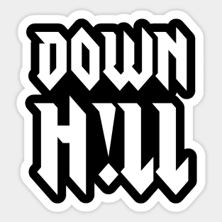 Downhill Sticker